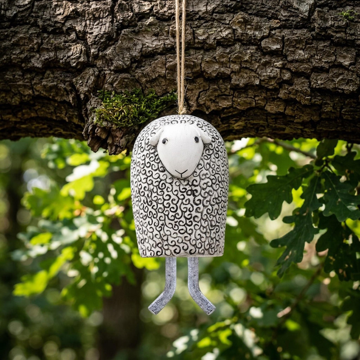 🦊Handmade Whimsical Animal Wind Chime Ornaments🐻