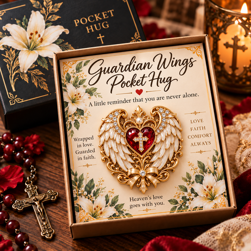 🔥Buy 3, Get 1 Free -🙏✨ Carry the Faith™ Pocket Hug Collection ✝️❤️