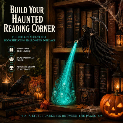 🔥Buy 2 Get 20% OFF🔥💀 The Soul Collector — Haunted Reaper Shelf Light