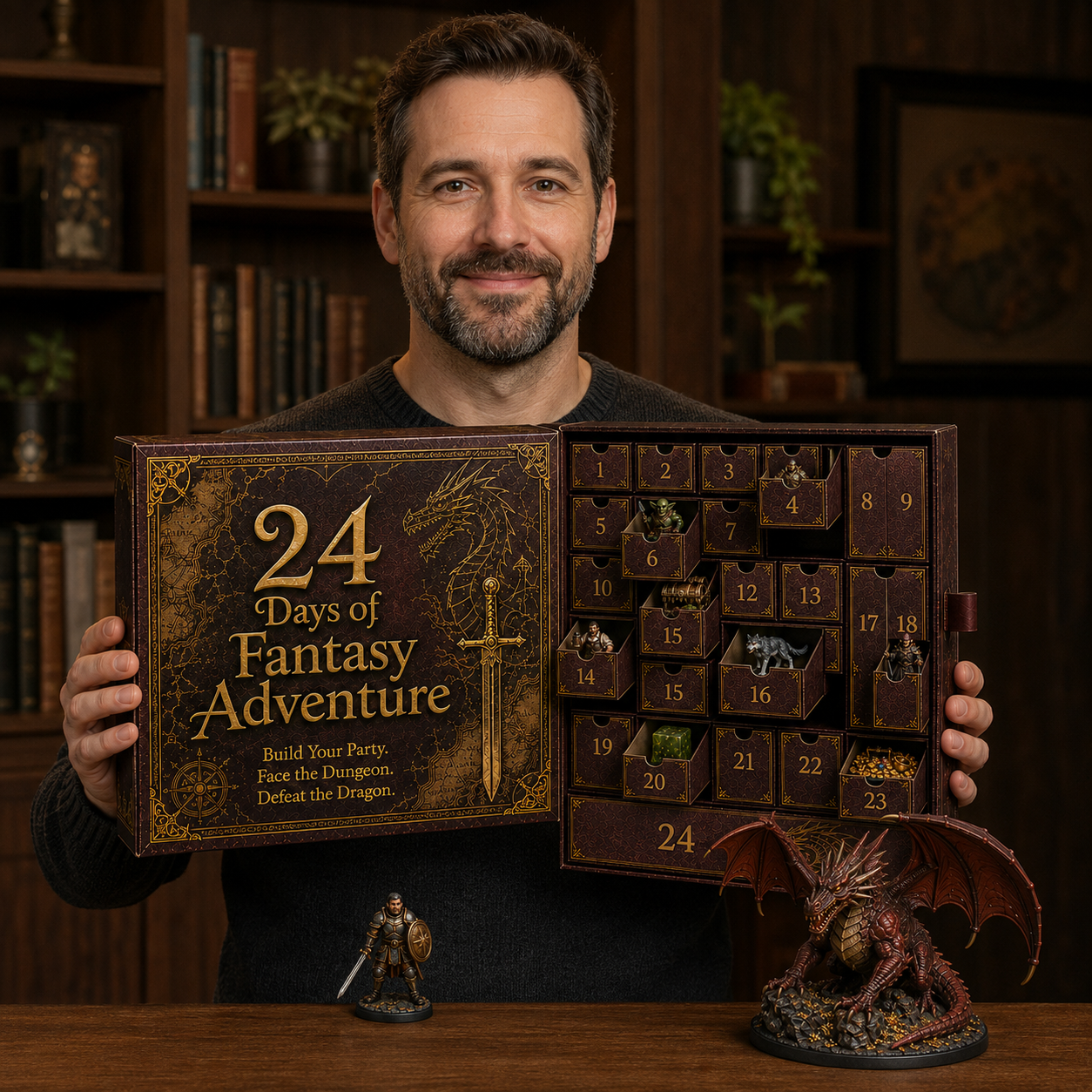 🐉 24 Days of Fantasy Quest Advent Calendar 2026 | Heroes, Monsters & Dragon Finale
