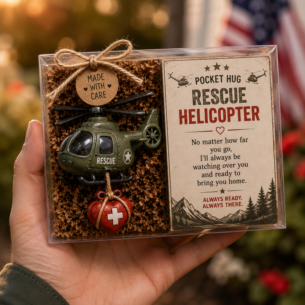 ❤️Military Pocket Hug Collection – A Little Piece of Home, Wherever They Go