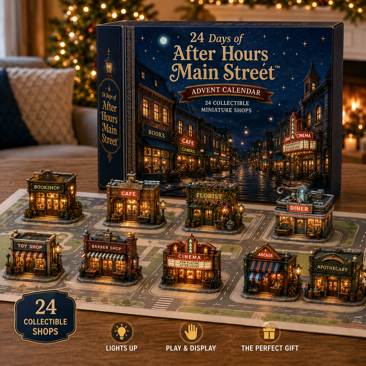 ⏰Limited Stock 50% OFF -🏘️✨ 2026 After Hours Main Street™ Advent Calendar – 24 Unique Shops, 24 Daily Surprises