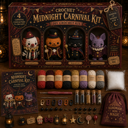 🧶✨ Spooky Stitch Adventures DIY Crochet Collection