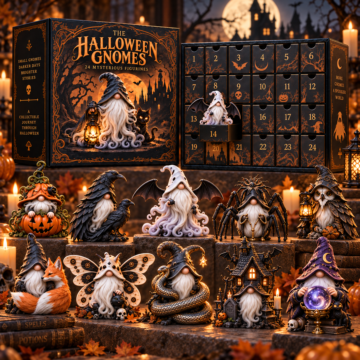 🎃 24 Days of Haunted Gnomes 👻