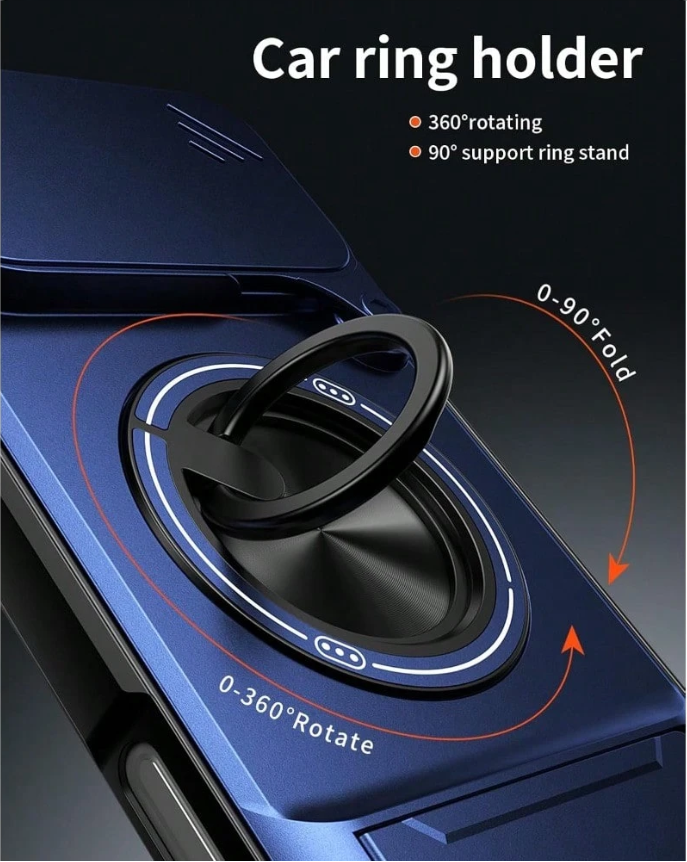 Magnetic Sliding Camera Protection Phone Case-Snap. Slide. Protect. 📱✨