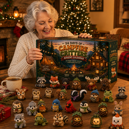 🔥 24 Days of Campfire Critters Advent Calendar 🦊🌲