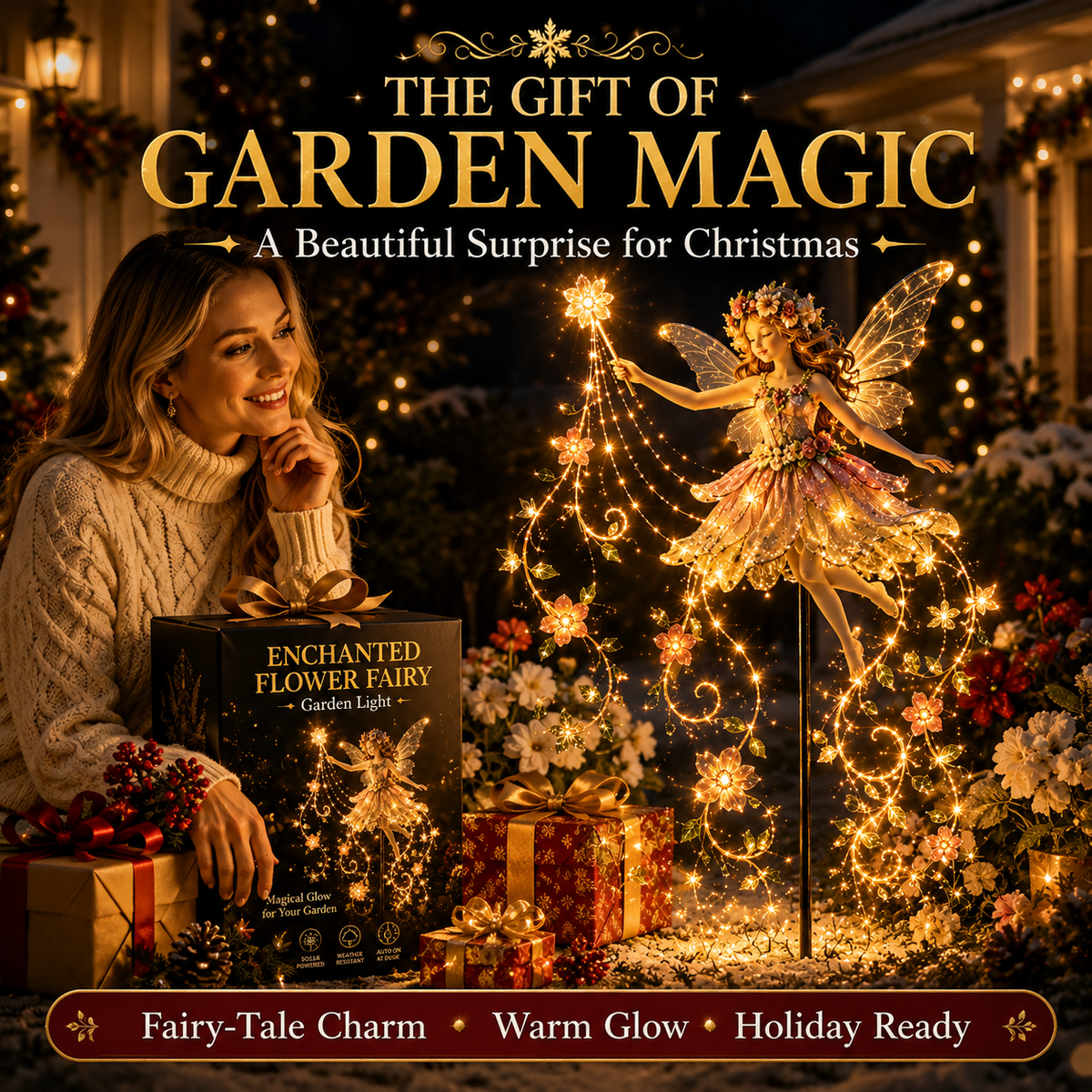 Flower Fairy Garden Gift