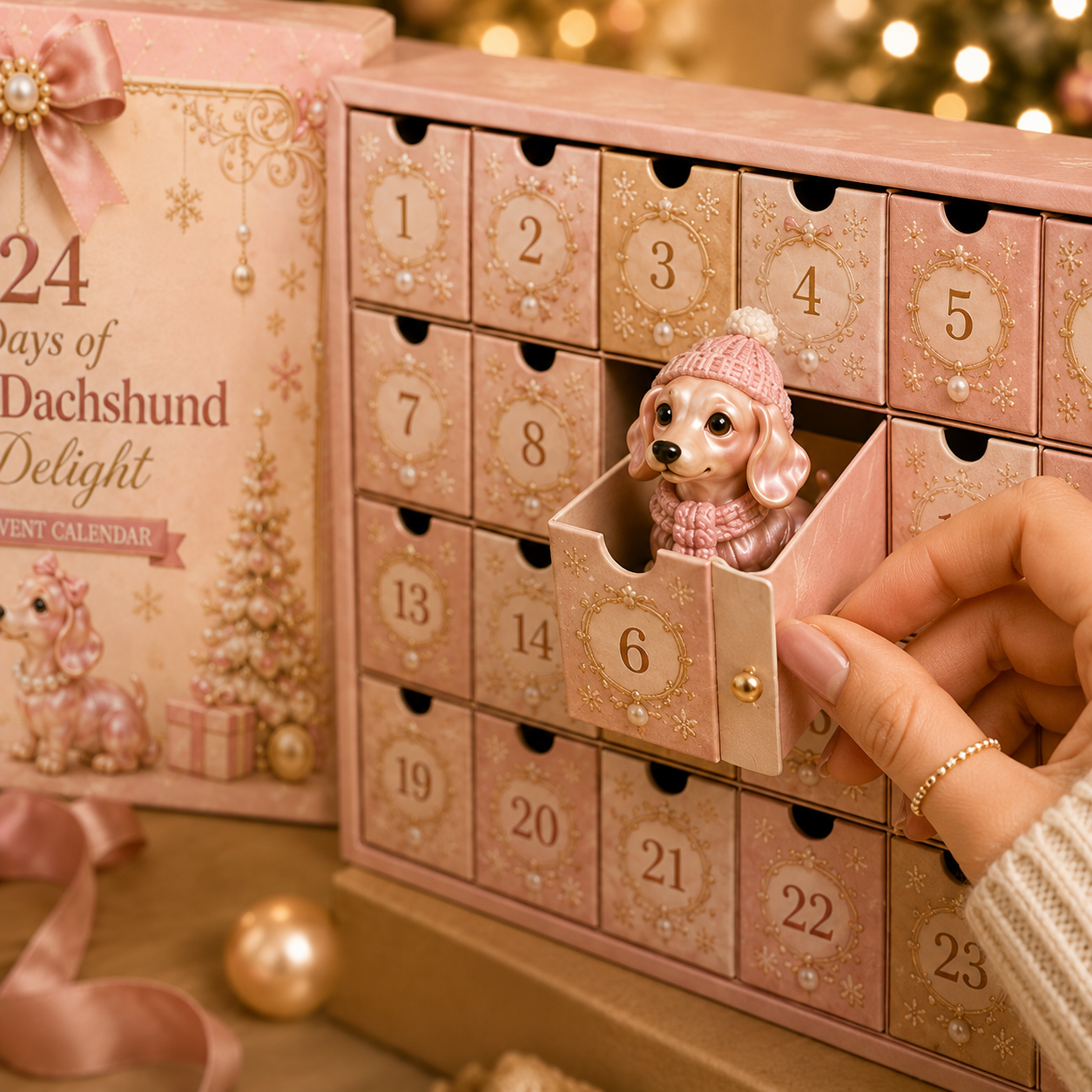 🎄 24 Days of Christmas Pet Friends Advent Calendar – 24 Holiday Collectibles