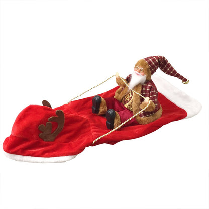 🎅🐾 Christmas Santa Rider Pet Costume – Funny Holiday Outfit for Dogs & Cats 🎄🐶