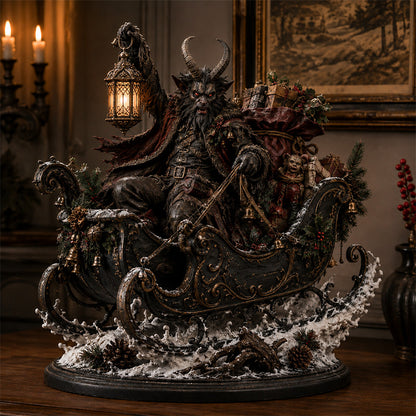 😈 Christmas Devil Krampus Statue