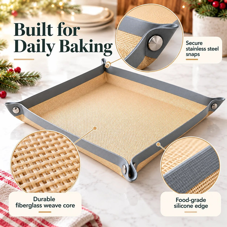 Traditional flat baking liner comparison