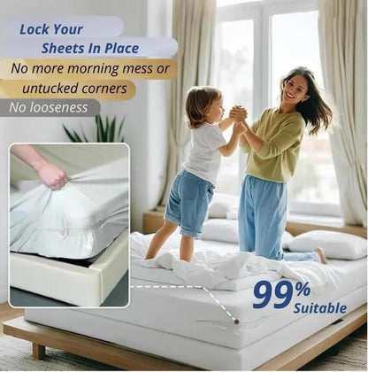 🔥Hot Sale 49% off🌟🛌4-Pack Heavy Duty Bed Sheet Clips