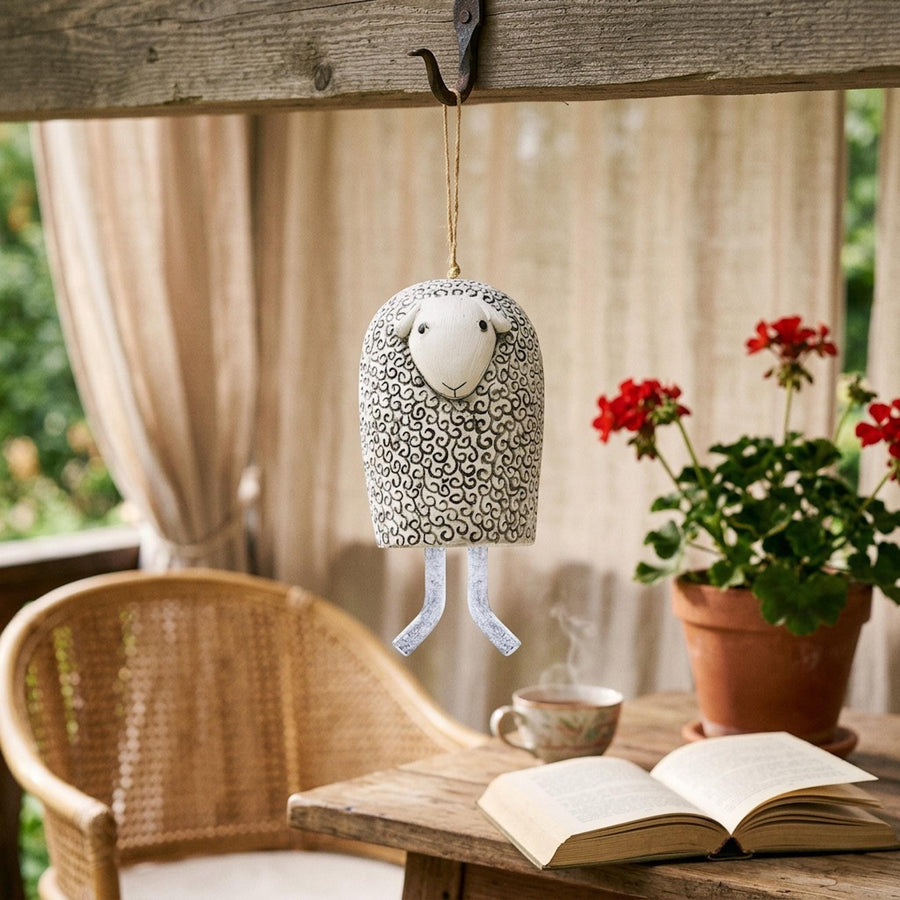 🦊Handmade Whimsical Animal Wind Chime Ornaments🐻