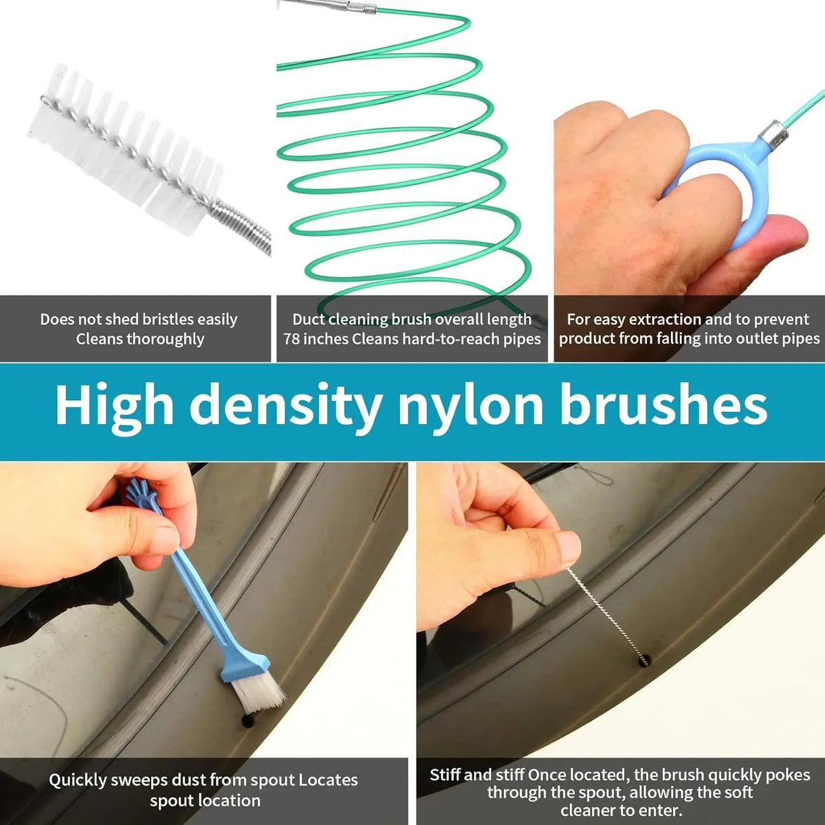 Car drainage cleaning applications