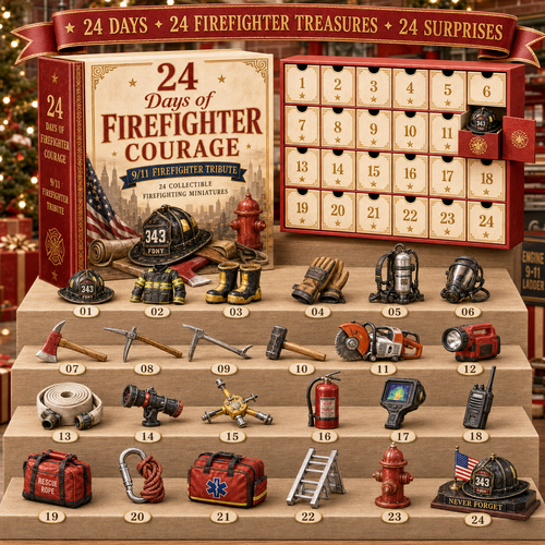 🚒🔥 24 Days of Firefighter Courage Advent Calendar 2026