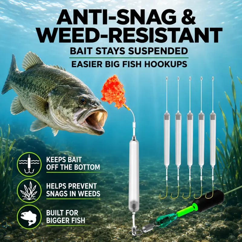 Pre-Tied Off-Bottom Fishing Rig