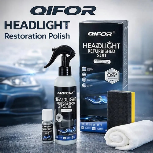 🚘Automotive Headlamp Restoration Fluid Kit