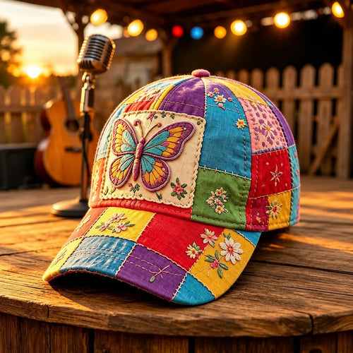 Coat of Many Colors — Country Queen Butterfly Cap