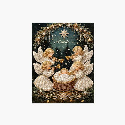💥🏆Nativity Scene Diamond Painting Kit | Jesus Christ Christmas Faith Art Decor