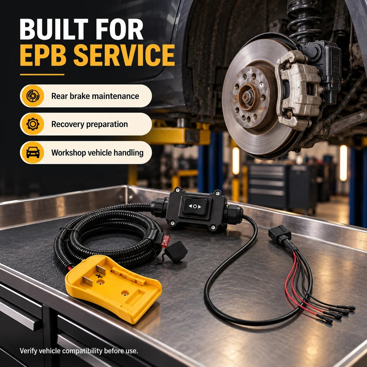 🔥Last Day 50% OFF- 🔧 12–24V EPB Emergency Release Tool | Forward & Reverse Control