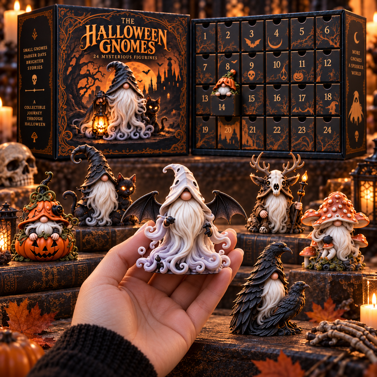 🎃 24 Days of Haunted Gnomes 👻