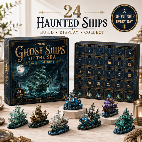 👻 24 Nights of Haunted Seas – Ghost Ships Advent Calendar 2026 🚢🌙