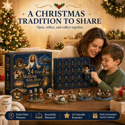 ✝️ 24 Days Walking With Jesus Advent Calendar 2026 – 24 Bible Moments • One Journey of Faith 🎄✨