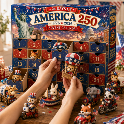 🇺🇸🎆 24 Days of America 250 – 1776–2026 Patriotic Collectibles Advent Calendar 🦅🎁