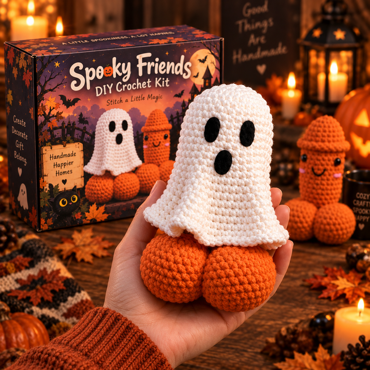 Ghost Boo Buddy handheld size
