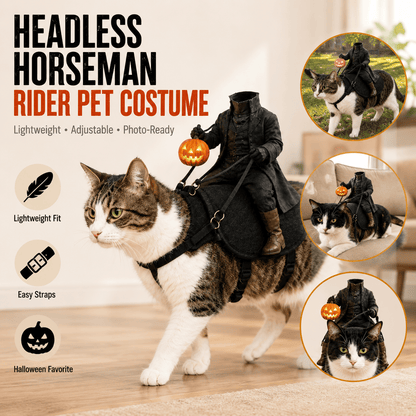 The Headless Horseman Rider™ Pet Costume(one size fits all)