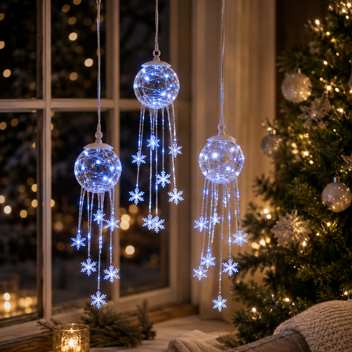 Multiple Snowflake Cascade sets