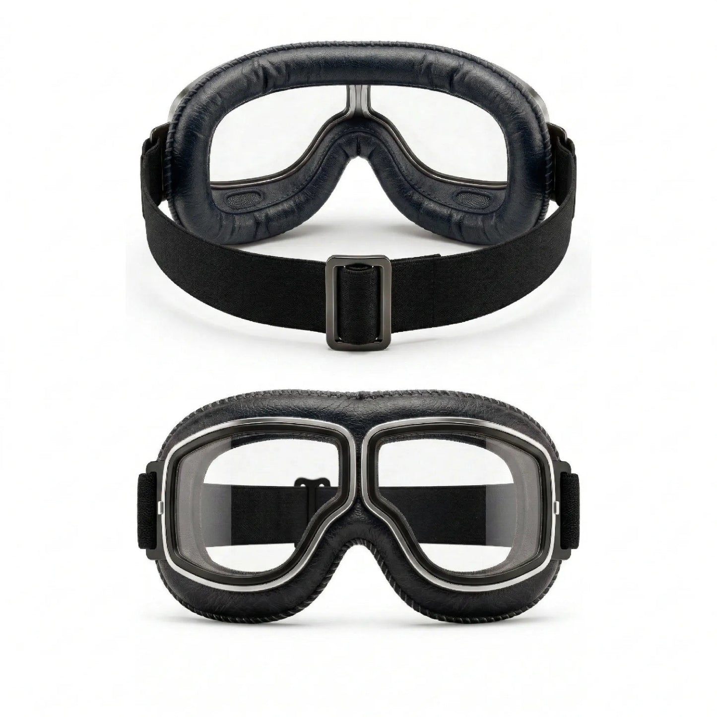 🕶️ OTG Vintage Motorcycle Goggles (Fits Over Glasses)