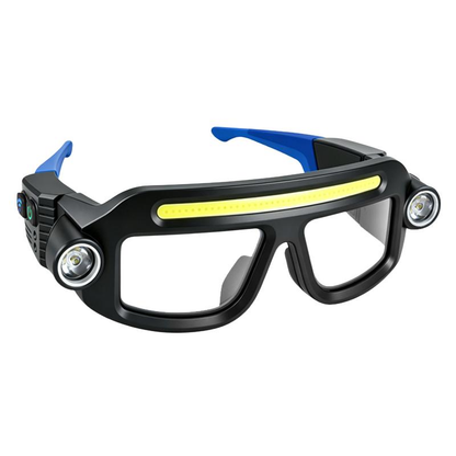 🔦 BrightSight™ Hands-Free LED Work Glasses | Wide Beam, Fits Over Your Glasses