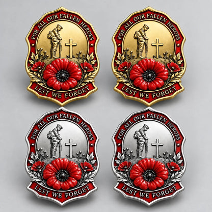 🌺Limited Edition Red P*ppy Remembrance Brooch – For All Our Fallen Heroes🎖️