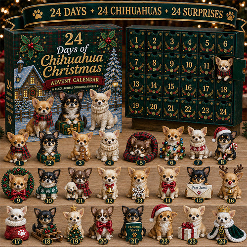 🐶🎄 Chihuahua Christmas Advent Calendar 2026
