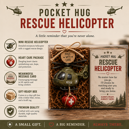 ❤️Military Pocket Hug Collection – A Little Piece of Home, Wherever They Go