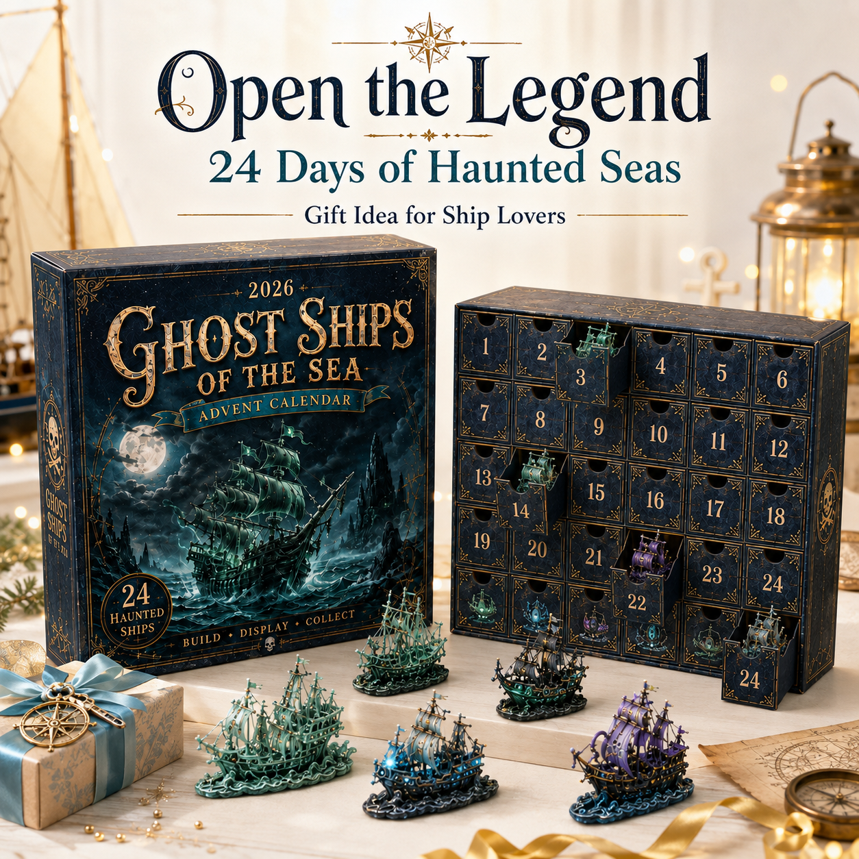 👻 24 Nights of Haunted Seas – Ghost Ships Advent Calendar 2026 🚢🌙