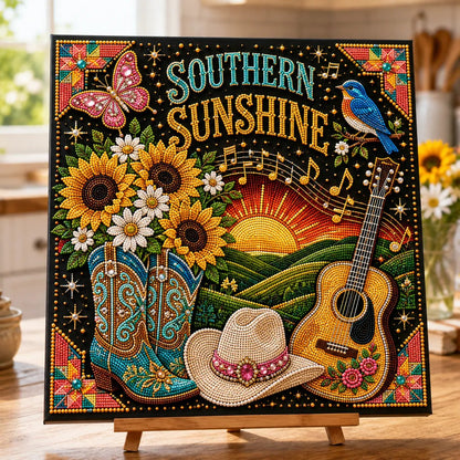 🔥 LAST DAY 50% OFF – 🎤 💕 Premium 3D Pearl Country Music Tribute Art Kit | Luxury Flocked Canvas with Scratch-Resistant Non-Fading Acrylic Resin Pearls & Faceted Drills DIY Keepsake Decor 💎✨