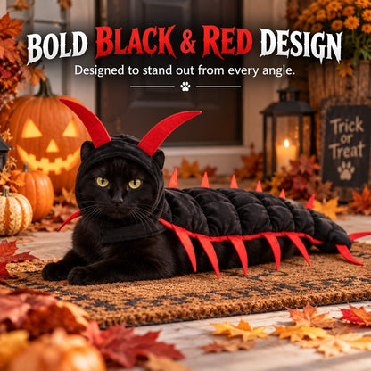 😹 Giant Centipede Cat Costume™ — Creepy Until It Starts Walking