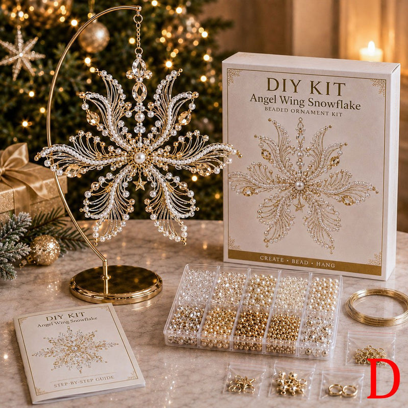 Beaded Snowflake DIY Kit Style