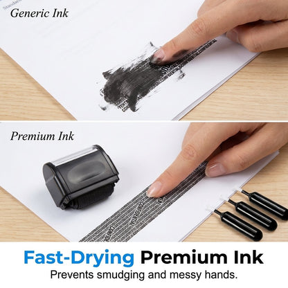 🔥🔥SALE 49% OFF!!-Privacy Protection Security Roller Stamp — Address & Billing Info Blocker, Home & Office Mailing Essentials 100m Long-Lasting Roll