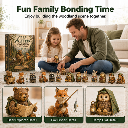 🌲🦊 Forest Critters Adventure Calendar 2026 🐻🦉