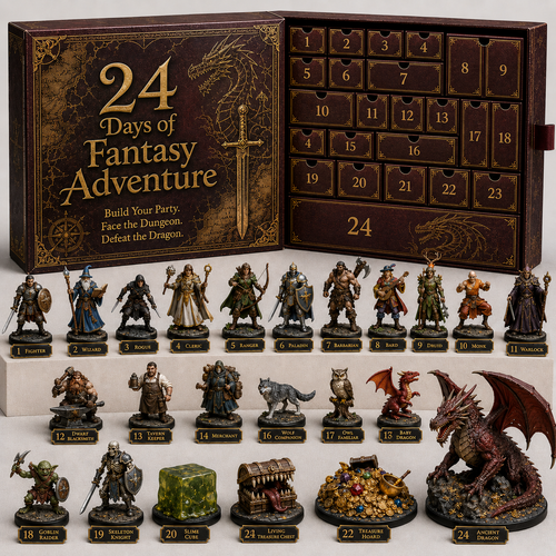 🐉 24 Days of Fantasy Quest Advent Calendar 2026 | Heroes, Monsters & Dragon Finale
