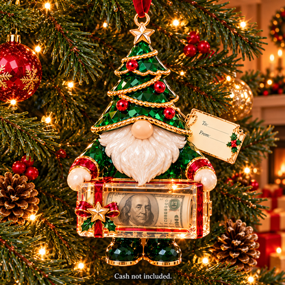 🔥Last Day 50% OFF -🎄💵 Christmas Gnome Money Holder Ornaments – A Fun & Magical Cash Gift Surprise 🎁