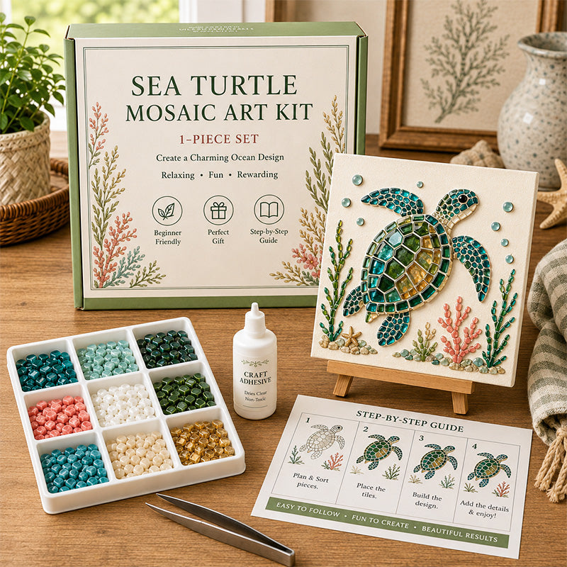 DIY Mosaic Art Kit – Nature & Animal Collection 🧩✨