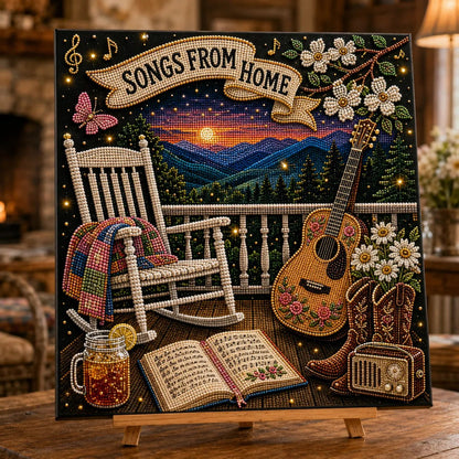 🔥 LAST DAY 50% OFF – 🎤 💕 Premium 3D Pearl Country Music Tribute Art Kit | Luxury Flocked Canvas with Scratch-Resistant Non-Fading Acrylic Resin Pearls & Faceted Drills DIY Keepsake Decor 💎✨