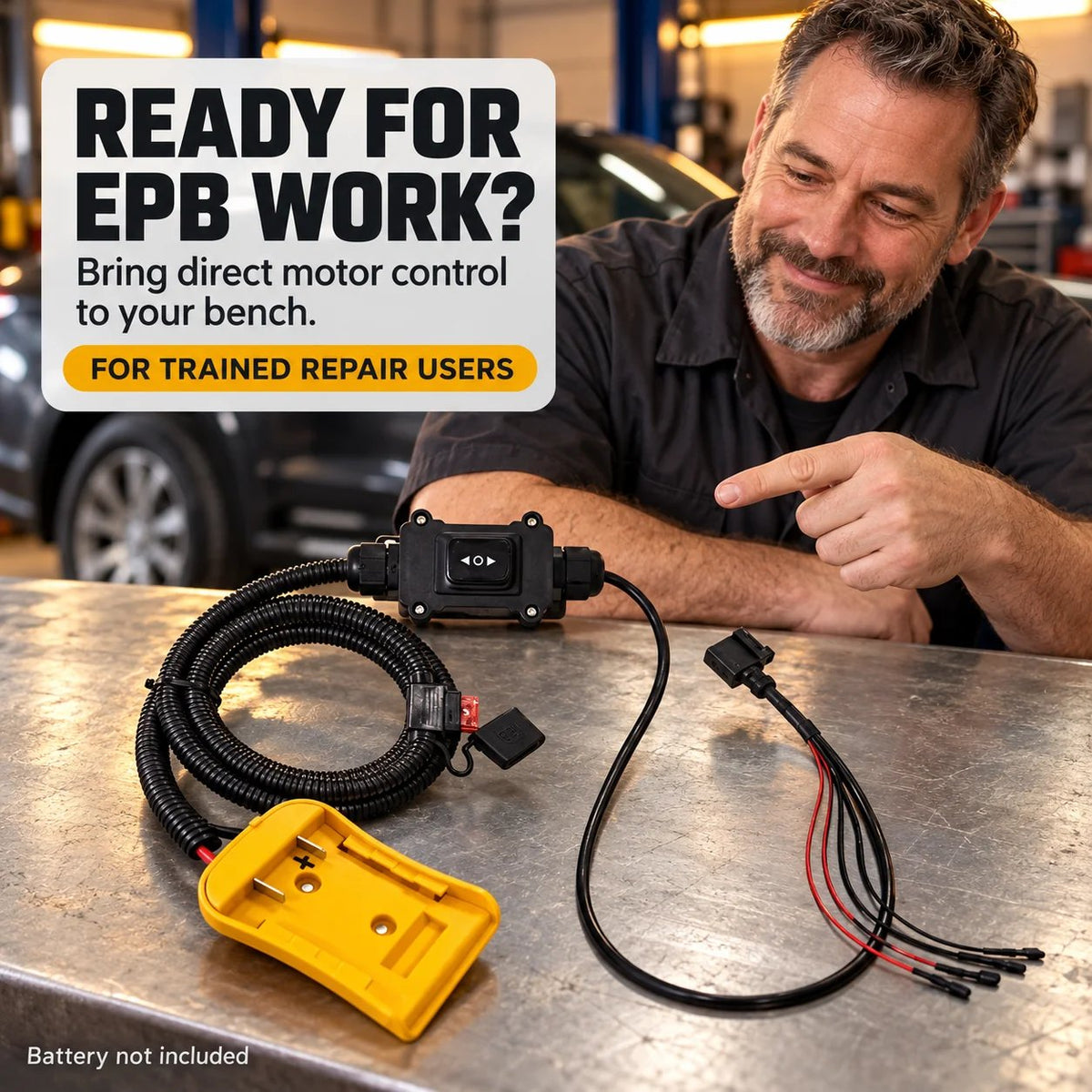 🔥Last Day 50% OFF- 🔧 12–24V EPB Emergency Release Tool | Forward & Reverse Control