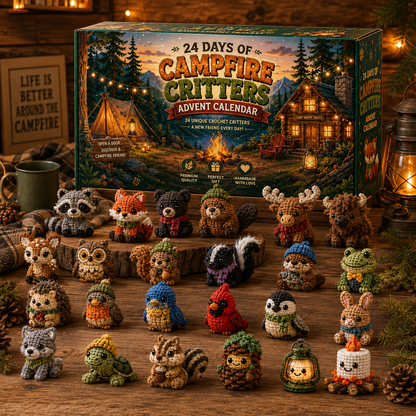 🔥 24 Days of Campfire Critters Advent Calendar 🦊🌲
