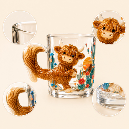 Whimsical 3D Animal Sculpted Mug – 12 oz Character Collection