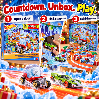 🔥Last Day 50% OFF- 🏎️ 24-Day Christmas Racing Advent Calendar 🎁